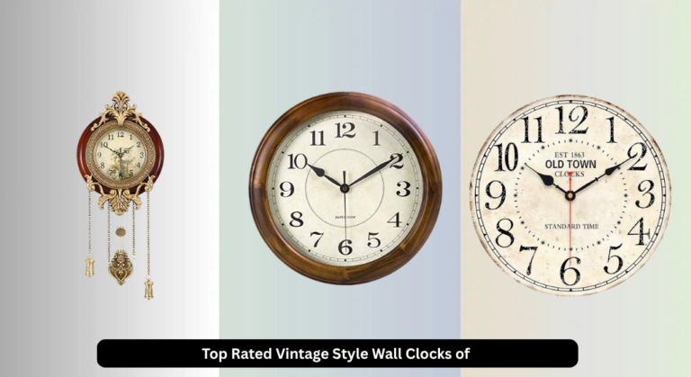 9 Top Rated Vintage Style Wall Clocks of 2026