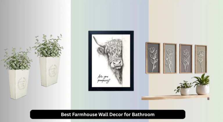 8 Best Farmhouse Wall Decor for Bathroom 2026