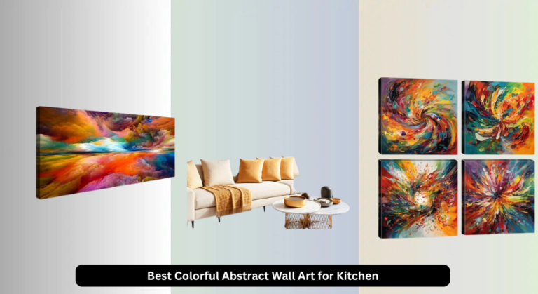 8 Best Colorful Abstract Wall Art for Kitchen 2026