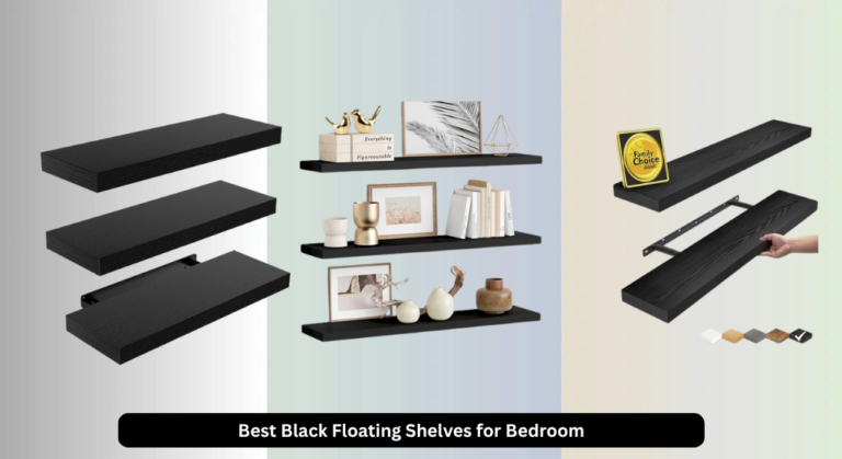 8 Best Black Floating Shelves for Bedroom 2026