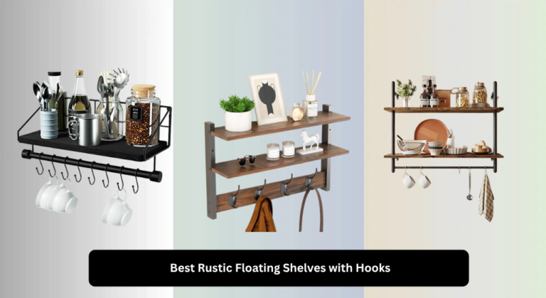 8 Best Rustic Floating Shelves with Hooks 2026