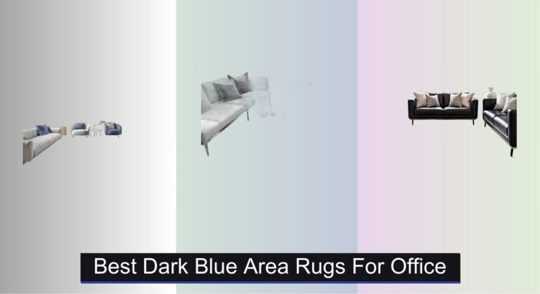 7 Best Dark Blue Area Rugs for Office 2026