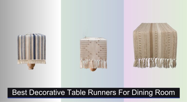 8 Best Decorative Table Runners for Dining Room 2026