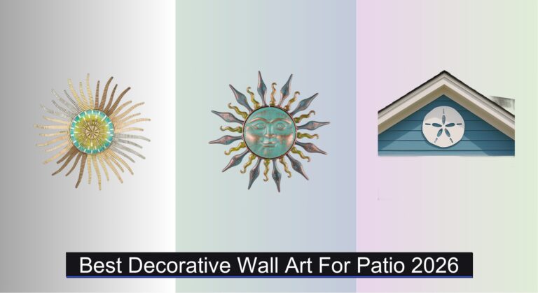 8 Best Decorative Wall Art for Patio 2026