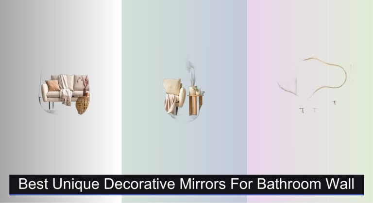 8 Best Unique Decorative Mirrors for Bathroom Wall 2026