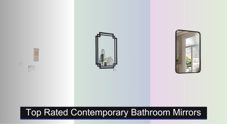 7 Top Rated Contemporary Bathroom Mirrors of 2026