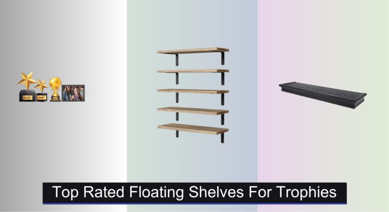 8 Best Floating Shelves for Trophies of 2026