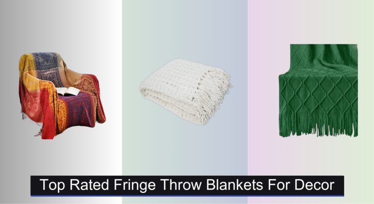5 Top Rated Fringe Throw Blankets for Decor 2026