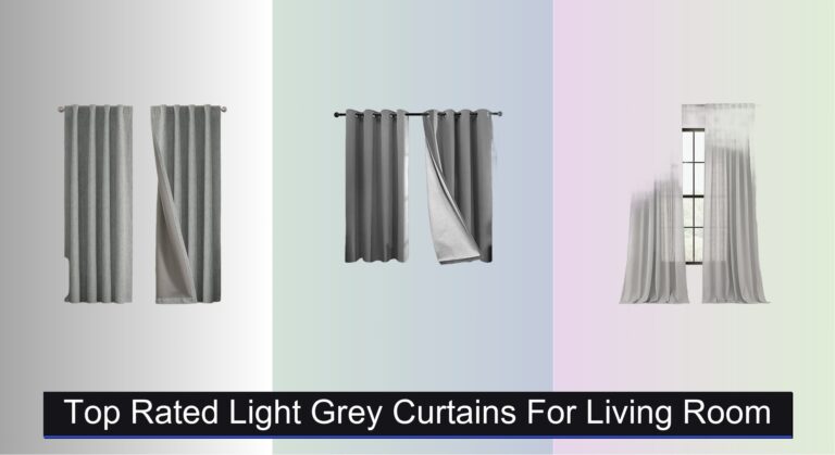 8 Top Rated Light Grey Curtains for Living Room 2026