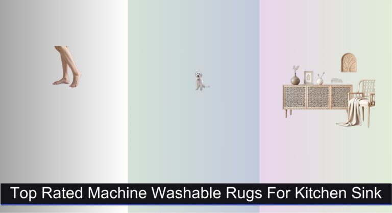 8 Top-Rated Machine-Washable Rugs for Kitchen Sink 2026