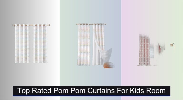 8 Top Rated Pom Pom Curtains for Kids Room 2026