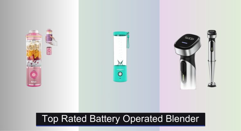 8 Best Battery Operated Blenders of 2026